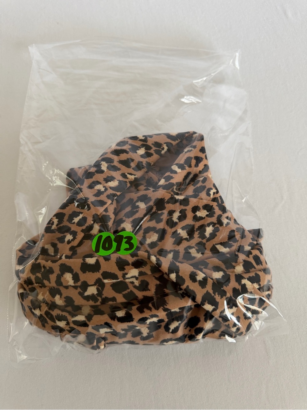 Aerie Full Coverage Leopard Print One Piece Wrap Swimsuit Size M - Picture 7 of 7